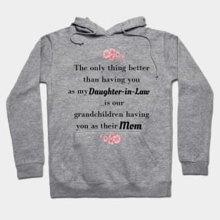 Daughter in Law funny Hoodie